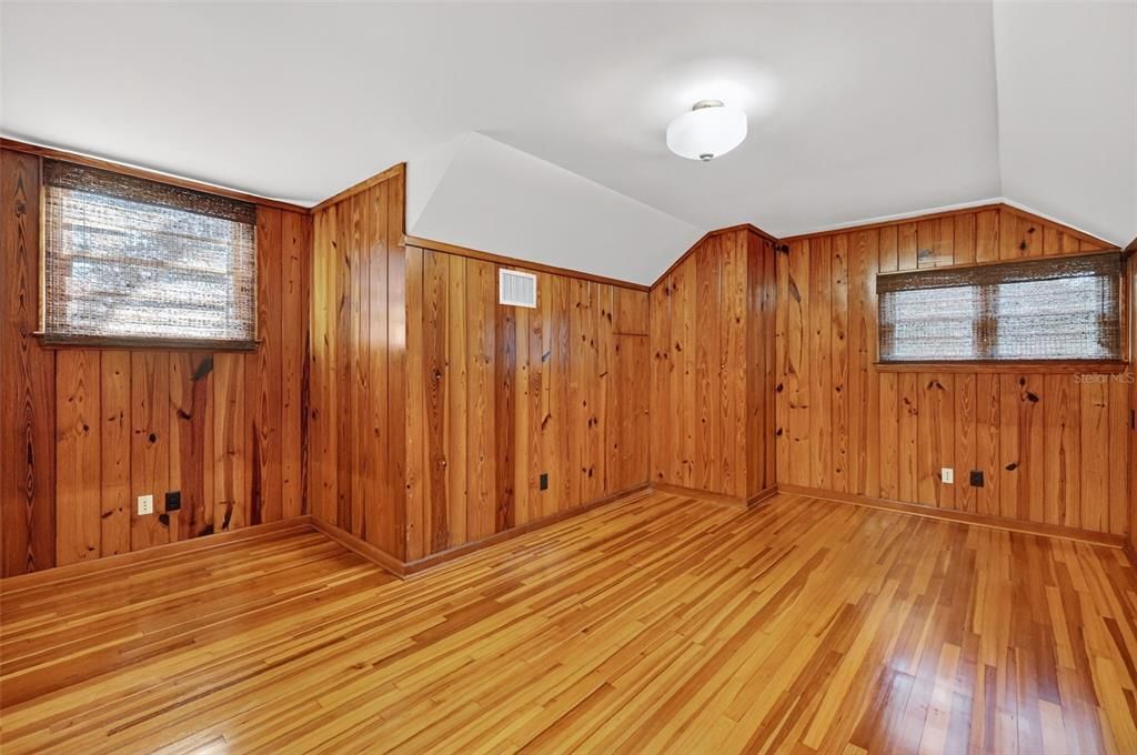 Empty room, Interior, Wood Texture Flooring, Wooden Walls