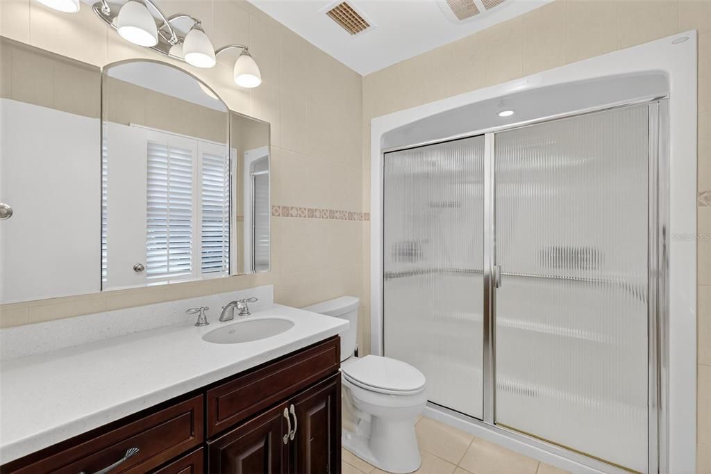 Bathroom, Glass Shower, Interior