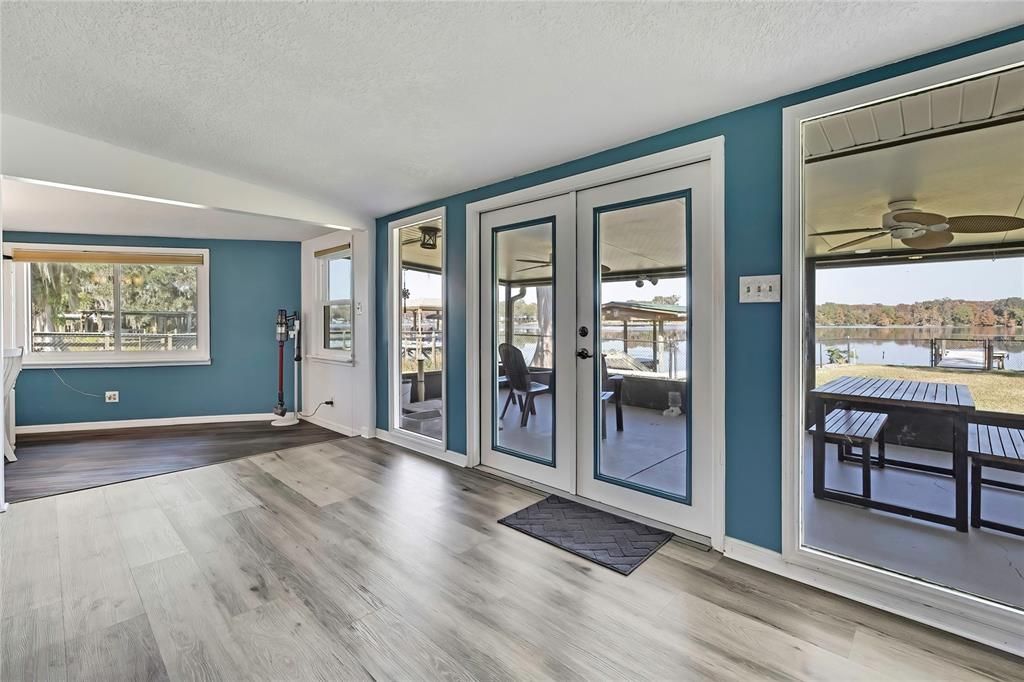 Empty room, Interior, Wood Texture Flooring