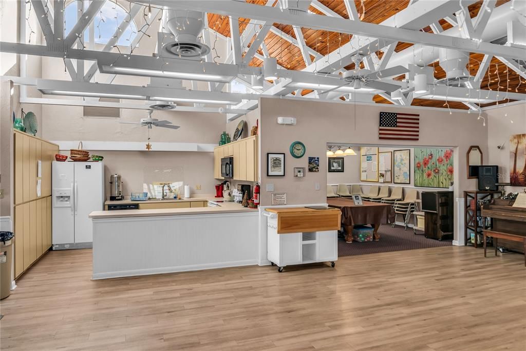 Interior, Kitchen, Piano, Wood Texture Flooring