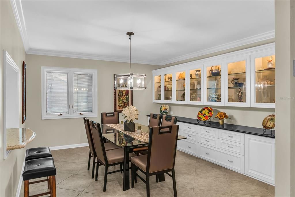Dining room, Interior, Pendant Lights