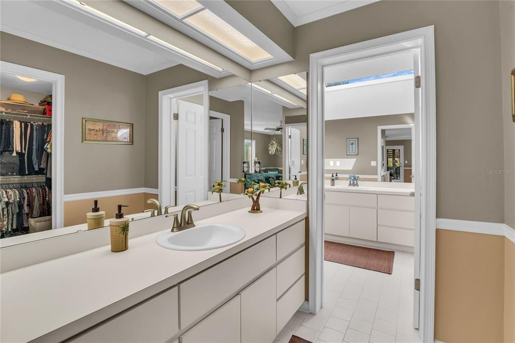 Bathroom, Dual Sink Vanities, Interior, Walk-in Closets