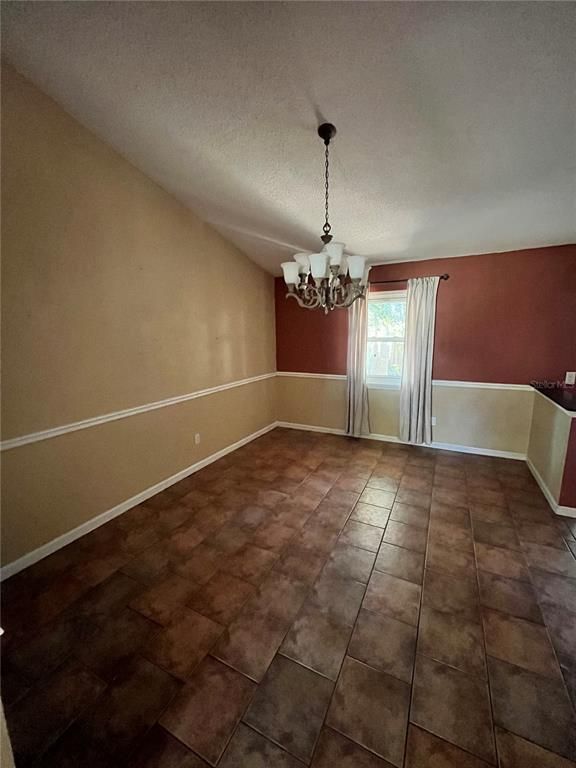 Chandelier, Empty room, Interior