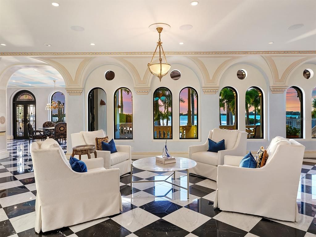 Interior, Living room, Pendant Lights, Recessed Lighting, Water