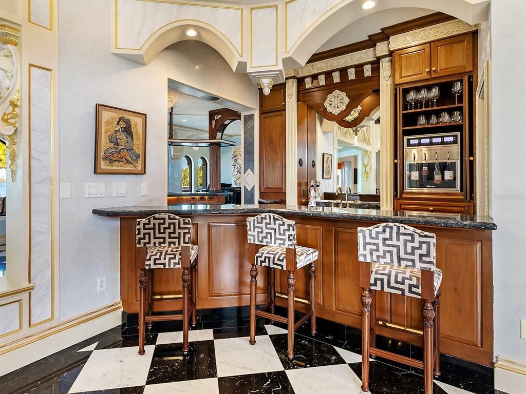 Interior, Marble, Recessed Lighting