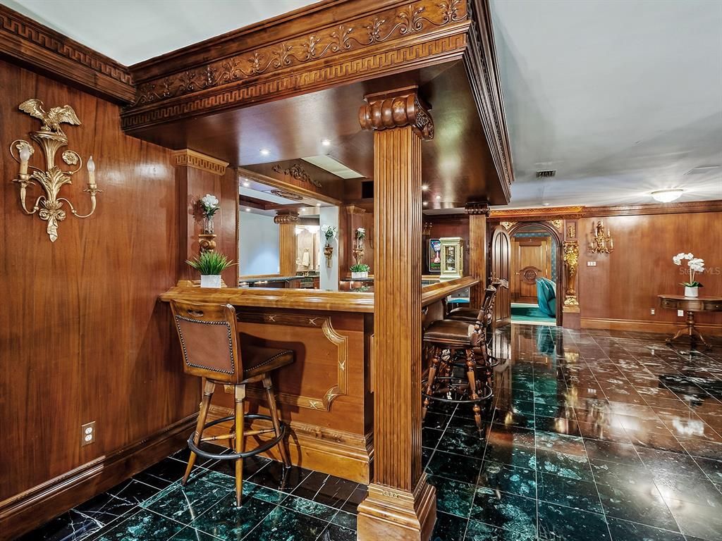 Interior, Wooden Walls