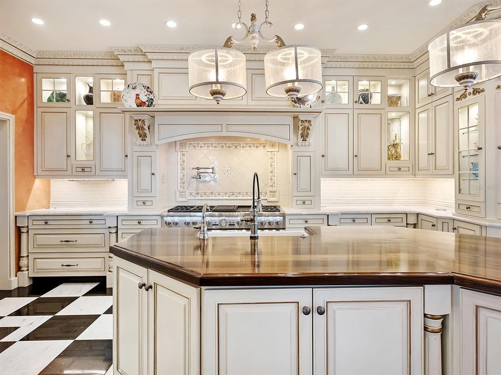 Interior, Kitchen, Pendant Lights, Recessed Lighting