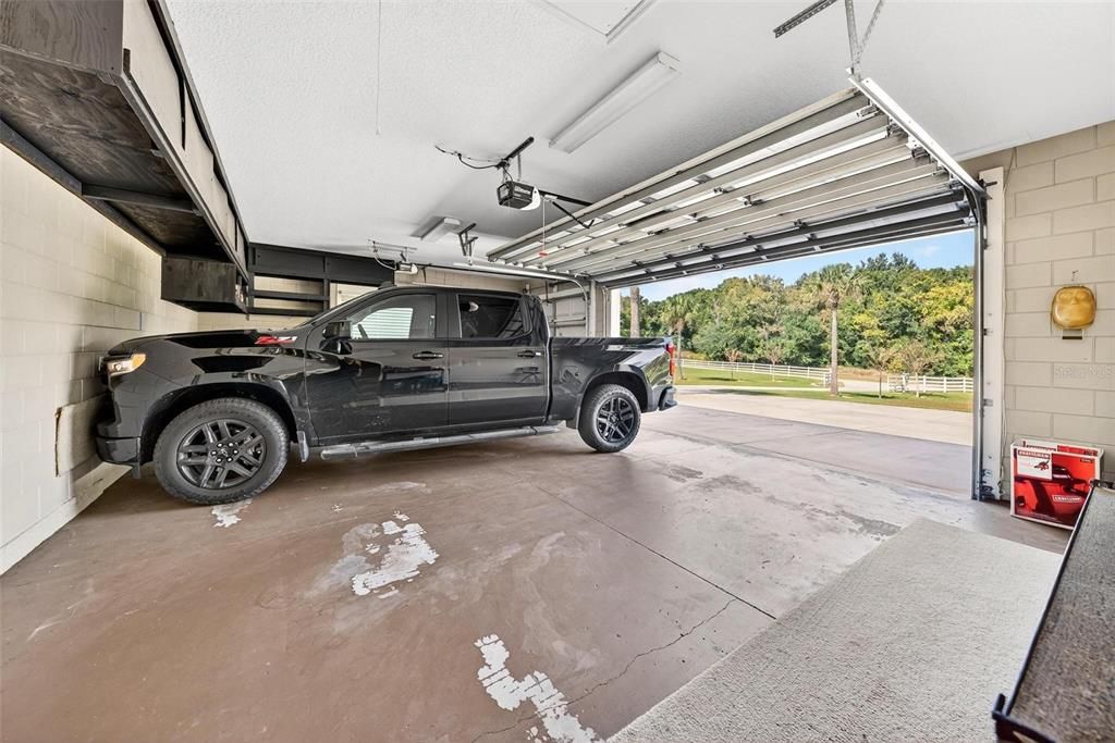 Garage, Interior, Stone Walls