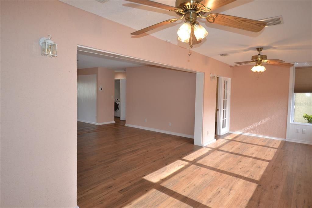 Empty room, Interior, Wood Texture Flooring