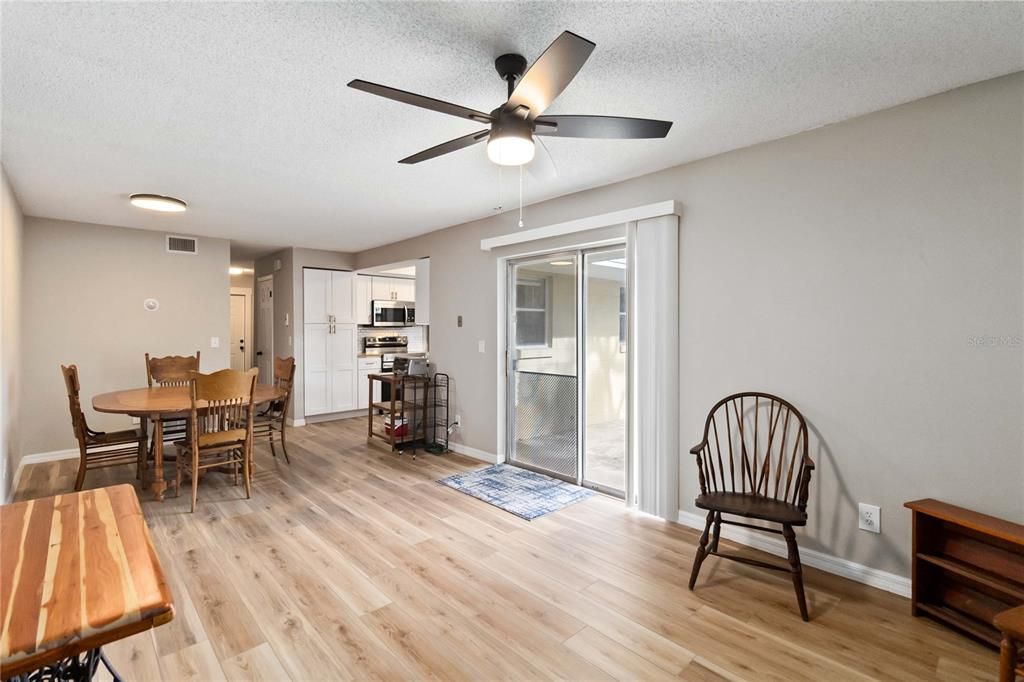 Dining room, Interior, Kitchen, Wood Texture Flooring