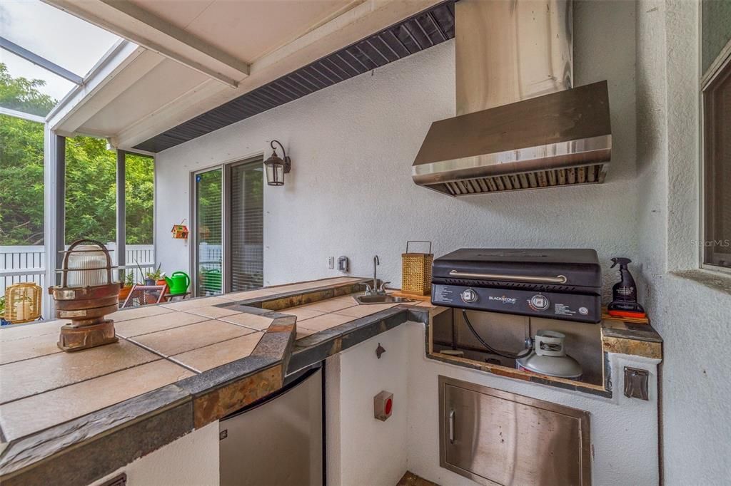 Interior, Kitchen, Tile Countertops