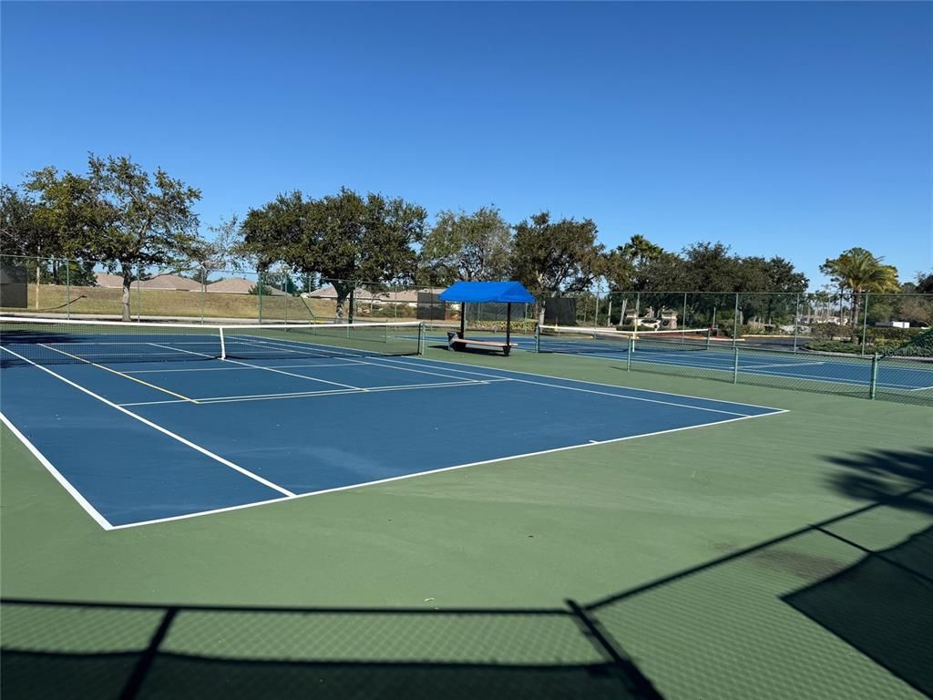 Exterior, Tennis Courts