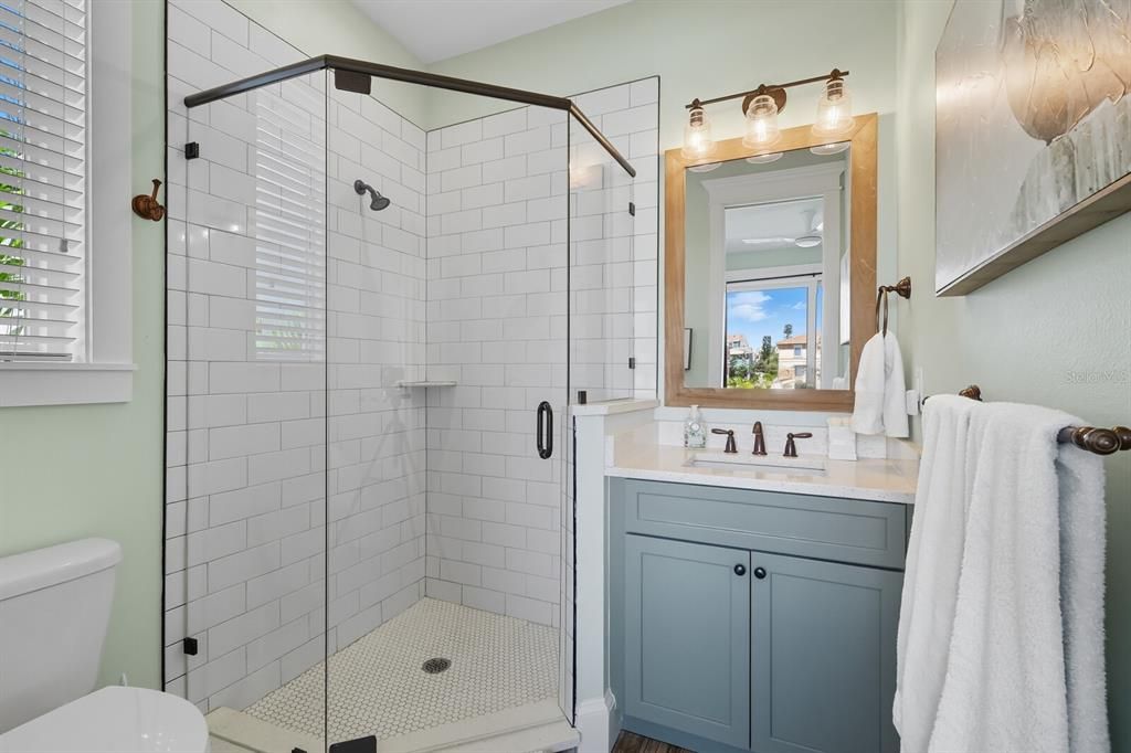 Bathroom, Glass Shower, Interior