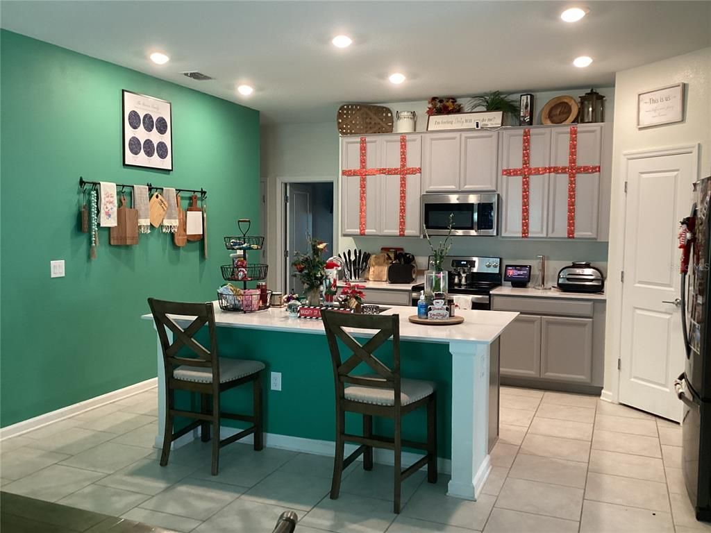 Interior, Kitchen, Recessed Lighting