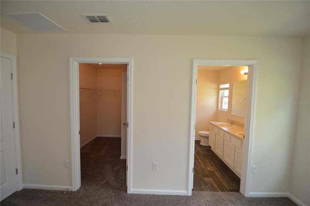 Bathroom, Interior, Walk-in Closets, Wood Texture Flooring