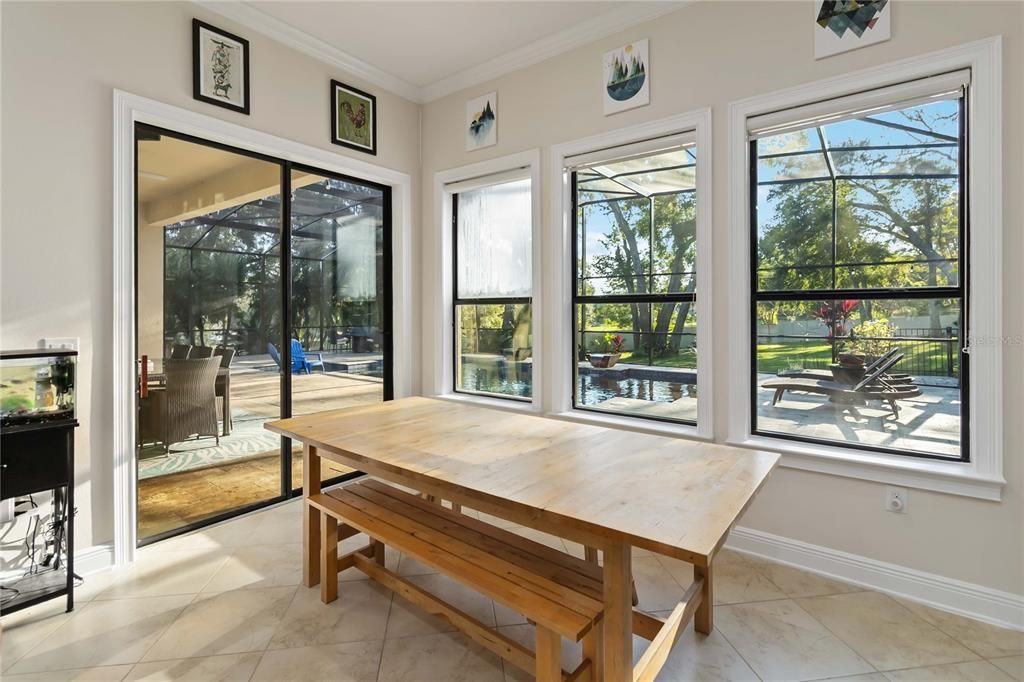Dining room, Interior, Sun Room
