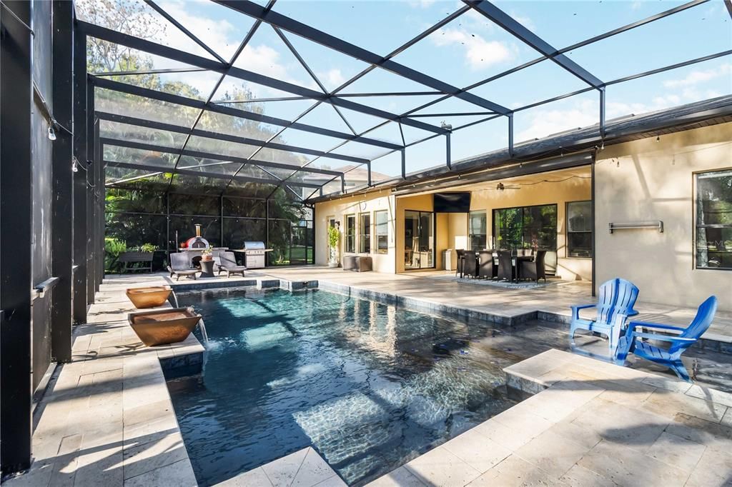 Glass Ceilings, Interior, Pool, Sun Room