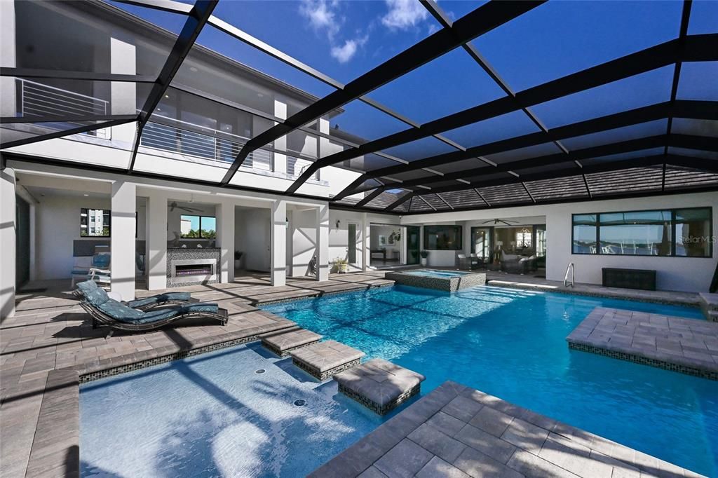 Glass Ceilings, Interior, Pool, Sun Room