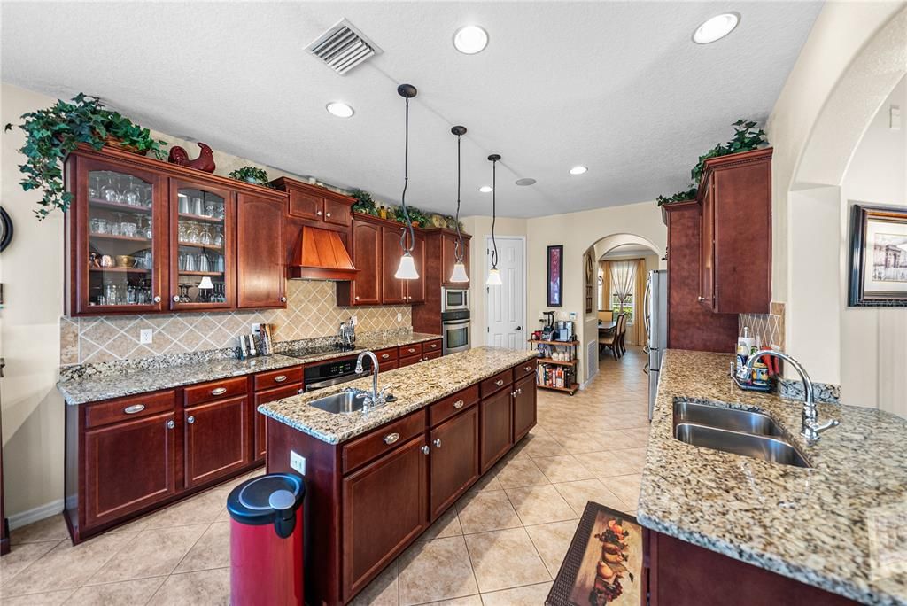 Interior, Kitchen, Pendant Lights, Recessed Lighting