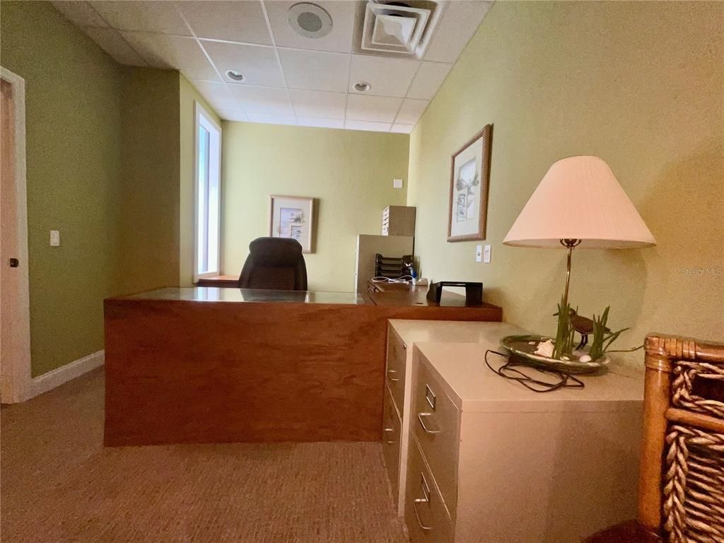 Home Office, Interior, Recessed Lighting