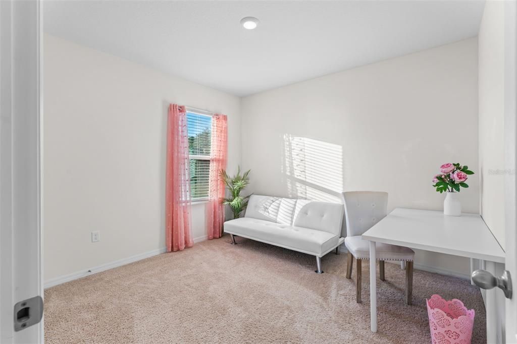 Home Office, Interior, Recessed Lighting