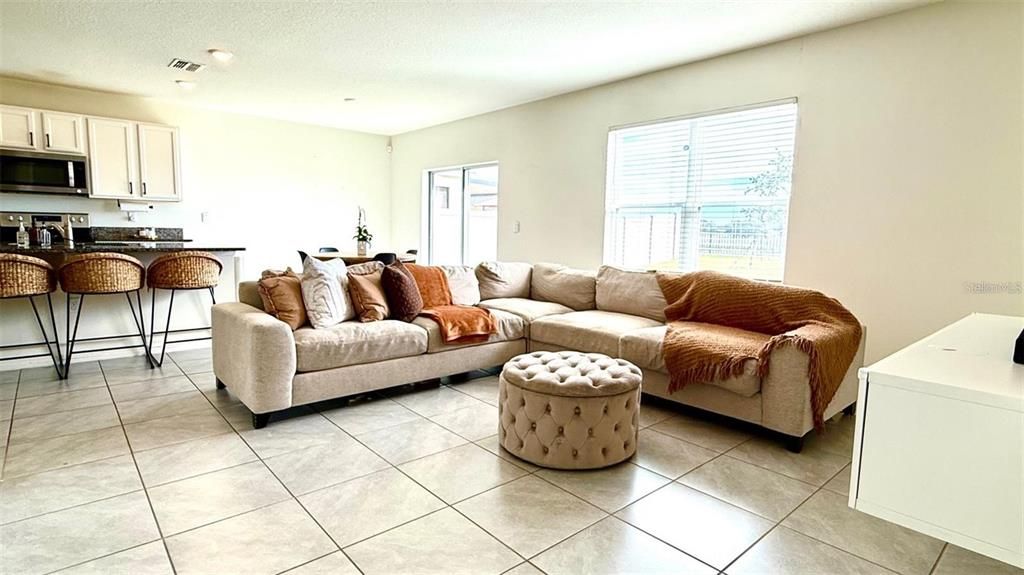 Interior, Kitchen, Living room, Recessed Lighting