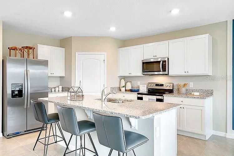 Interior, Kitchen, Recessed Lighting, Stainless Steel Appliances