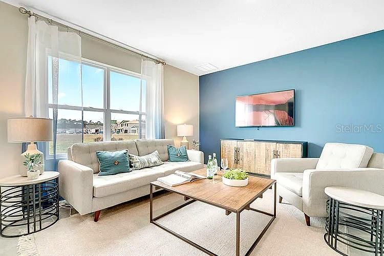 Interior, Living room