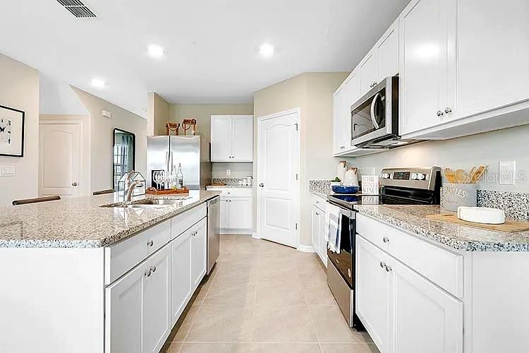 Interior, Kitchen, Recessed Lighting
