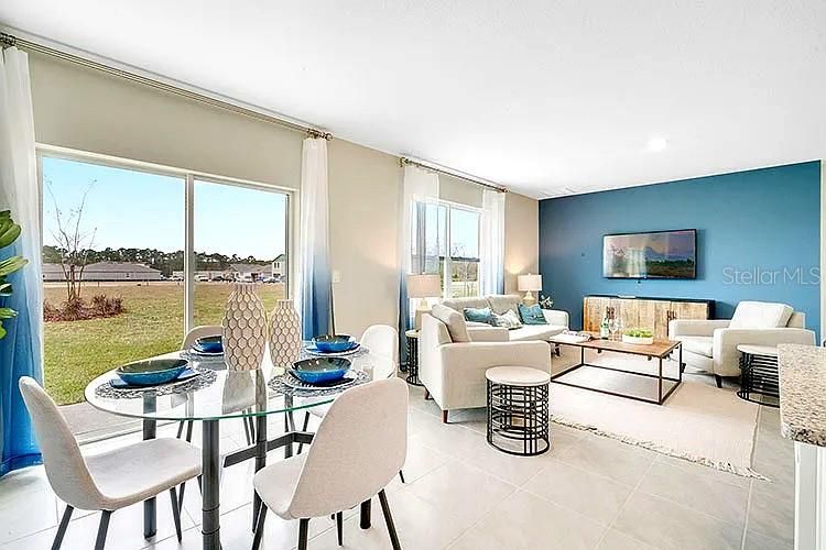 Dining room, Interior, Living room