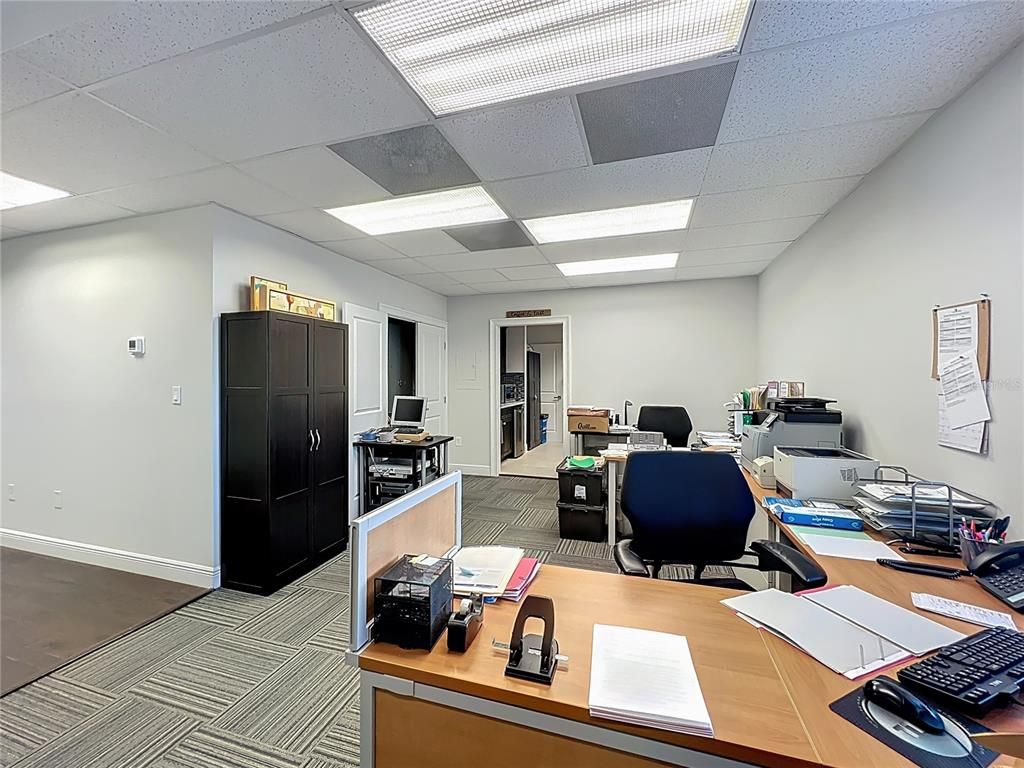 Home Office, Interior, Recessed Lighting