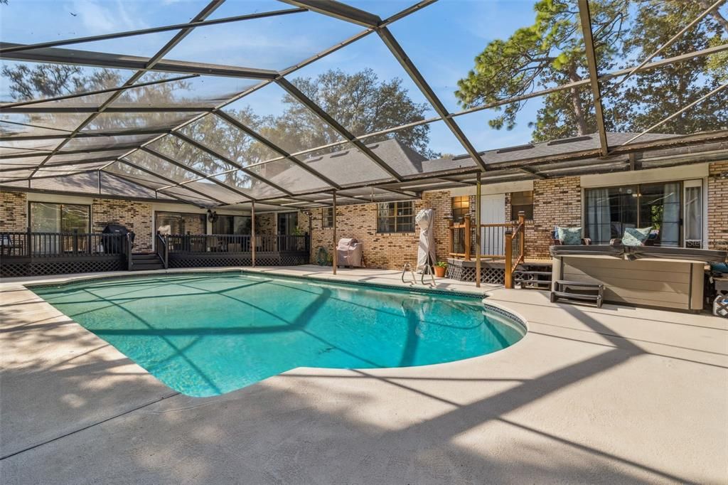 Glass Ceilings, Interior, Pool, Stone Walls, Sun Room