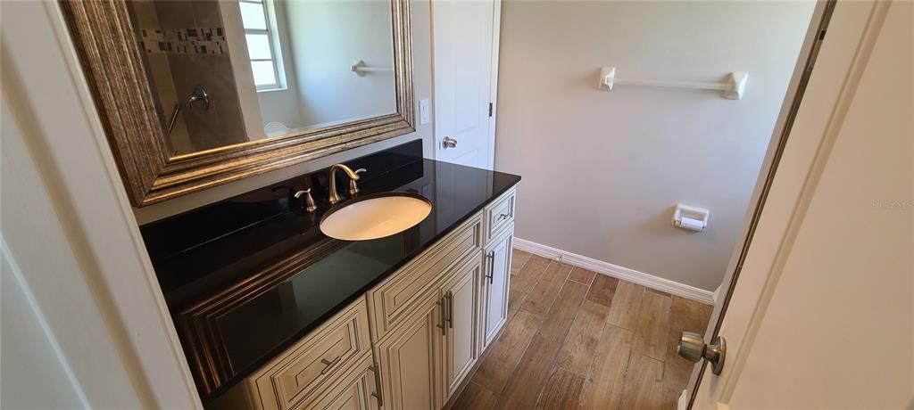 Bathroom, Interior, Wood Texture Flooring