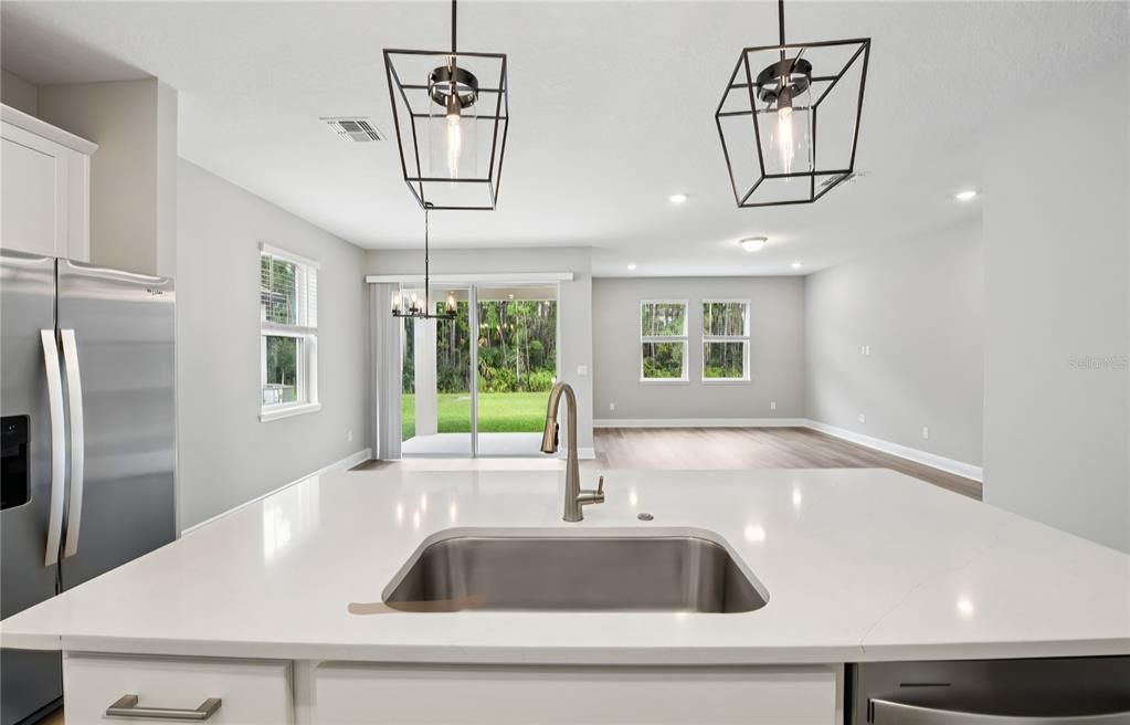 Interior, Kitchen, Pendant Lights, Recessed Lighting