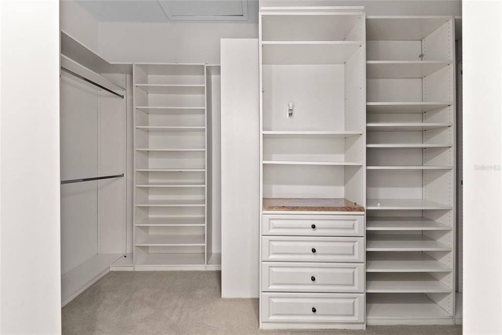 Interior, Walk-in Closets