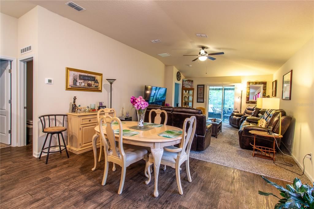 Dining room, Interior, Living room, Wood Texture Flooring