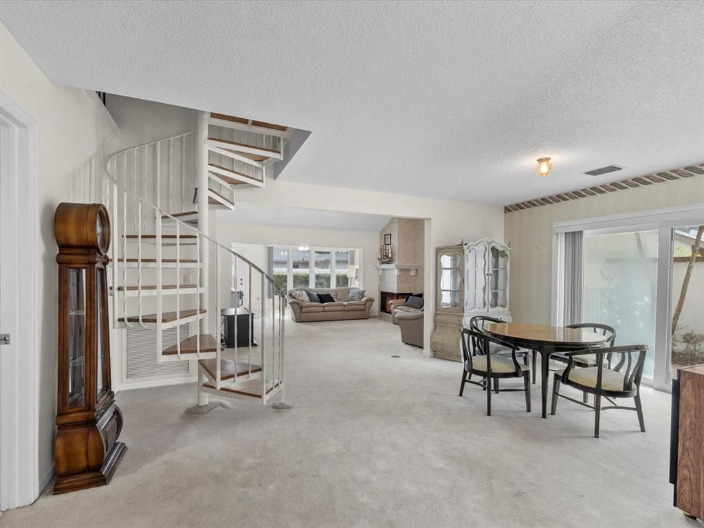 Dining room, Interior, Living room
