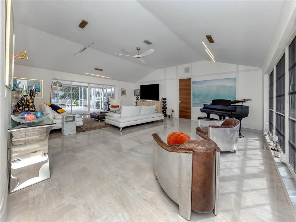 Interior, Living room, Piano