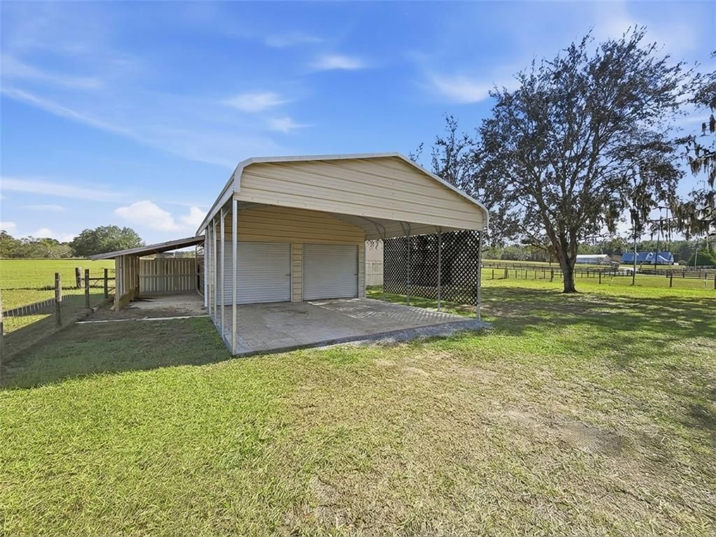 Backyard, Detached Garage, Exterior