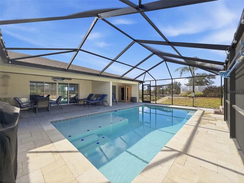 Glass Ceilings, Interior, Pool, Sun Room