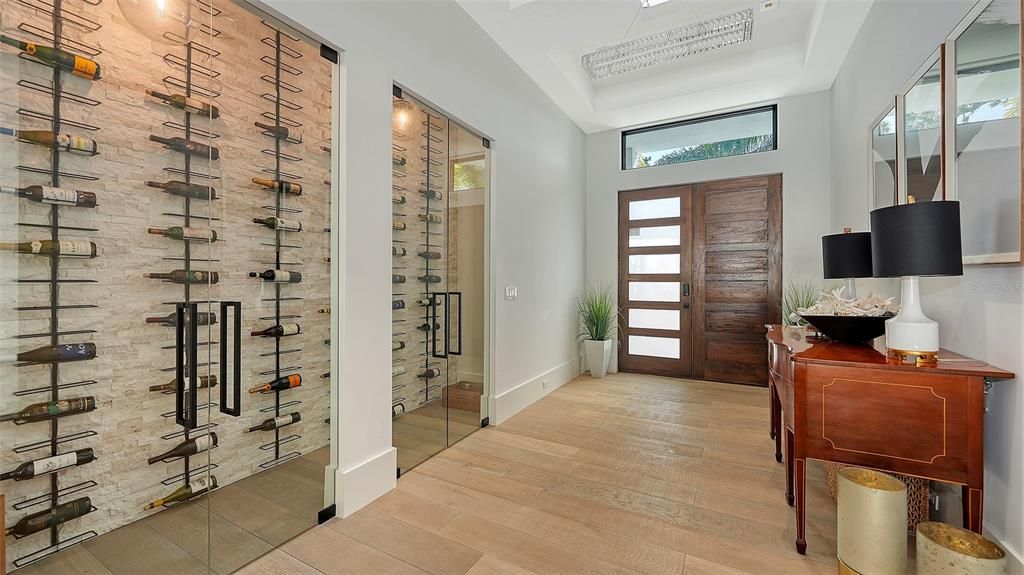 Interior, Wine Storage, Wood Texture Flooring