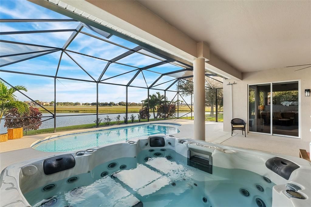 Glass Ceilings, Hot Tub, Interior, Pool, Sun Room, Water