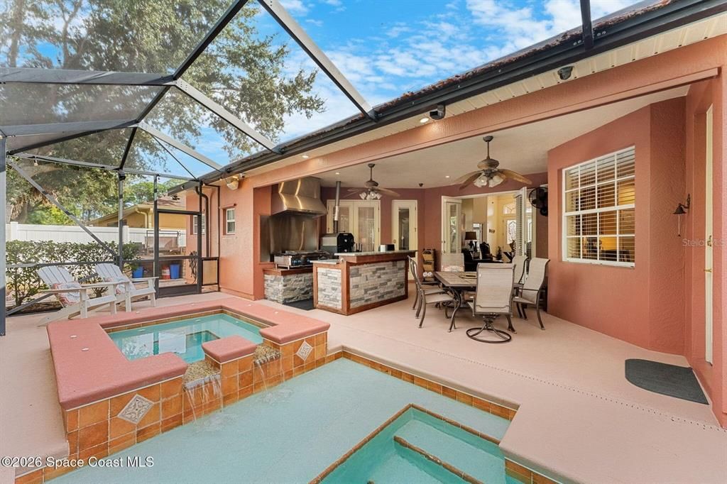 Dining room, Glass Ceilings, Interior, Pool, Sun Room