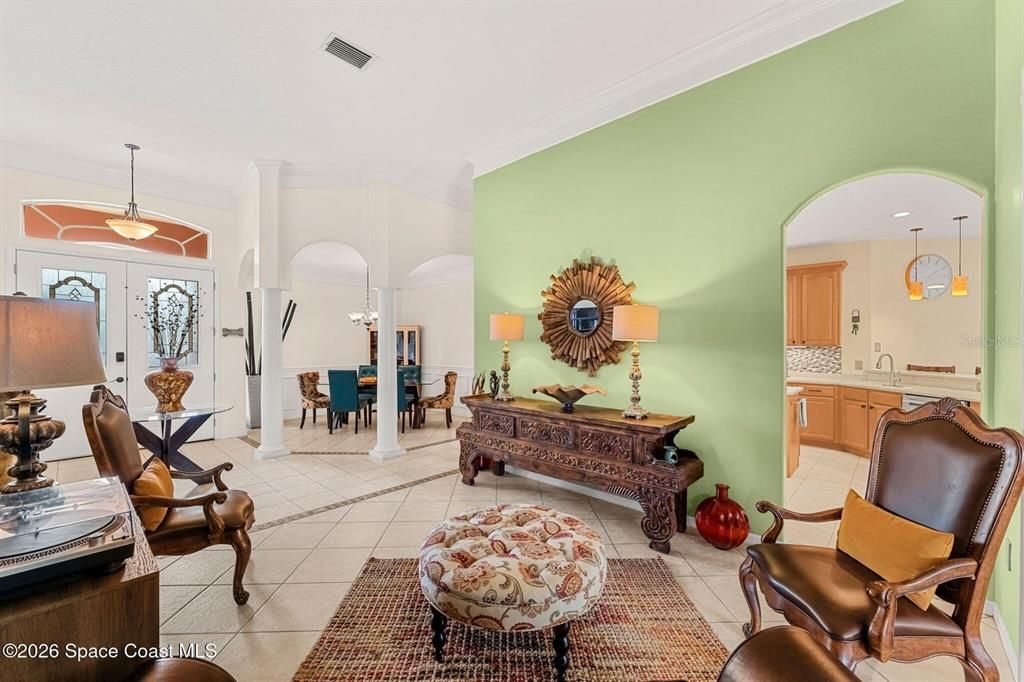 Dining room, Interior, Pendant Lights