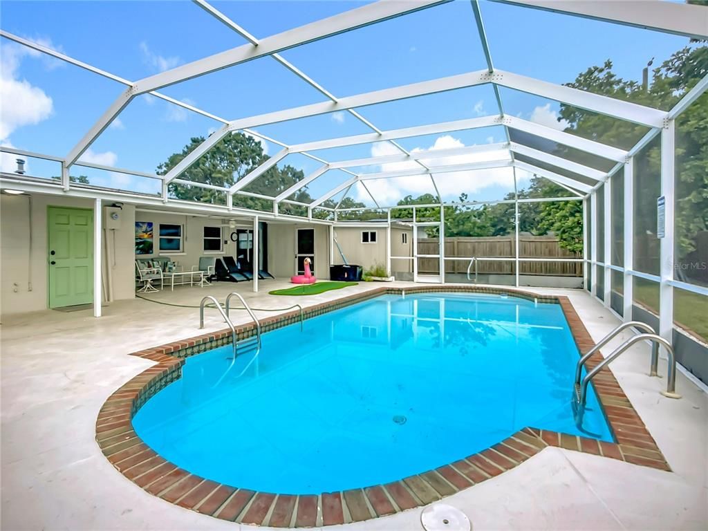 Glass Ceilings, Interior, Pool, Sun Room