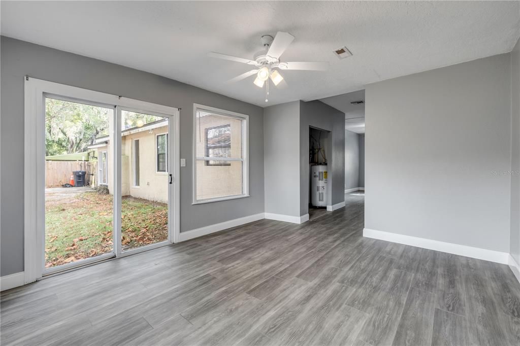 Empty room, Interior, Wood Texture Flooring