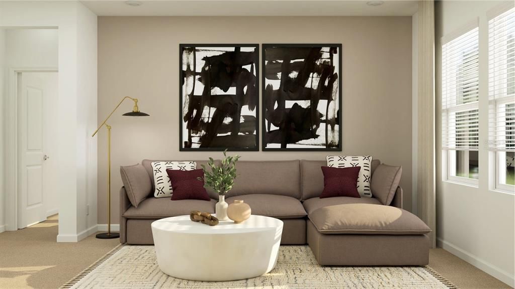 Interior, Living room