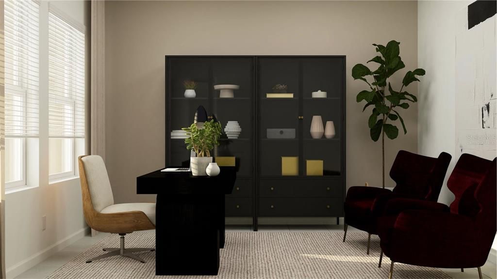 Home Office, Interior