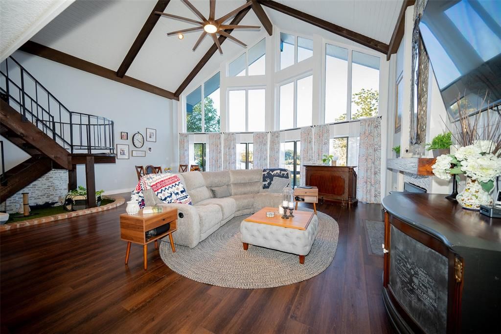 Interior, Living room, Wood Texture Flooring