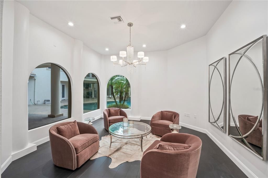 Chandelier, Interior, Living room, Pendant Lights, Recessed Lighting